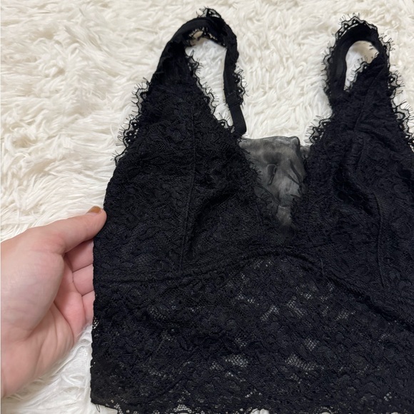 Daytrip Black Bralette Buckle Bralette Black Lace Bralette - Picture 2 of 4